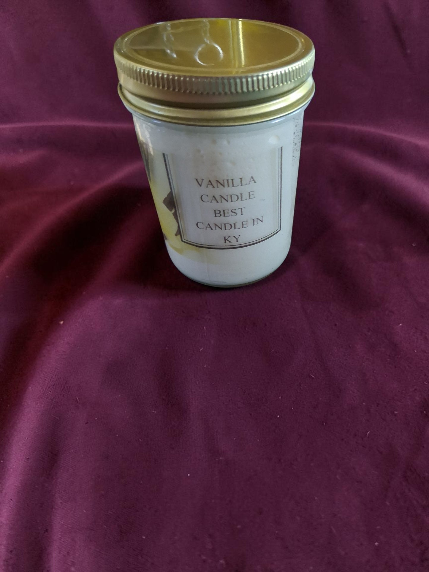 Vanilla Candle Warm Comforting Aroma