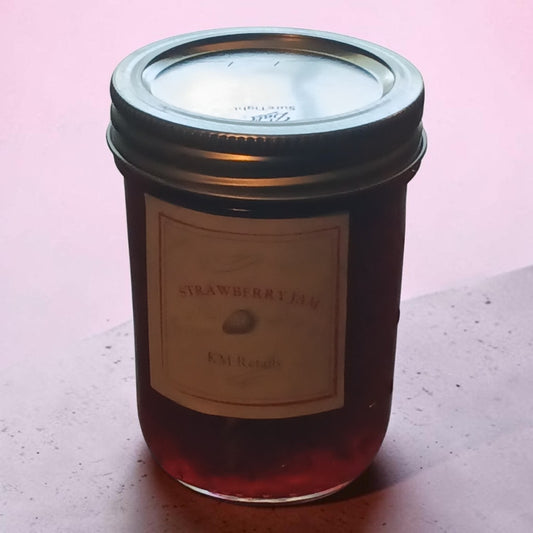 Homemade Strawberry Preserves Jam