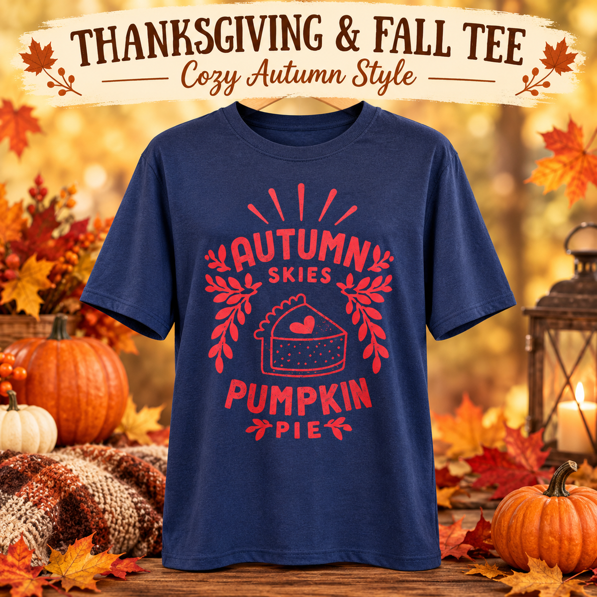 THANKSGIVING & FALL T-SHIRT