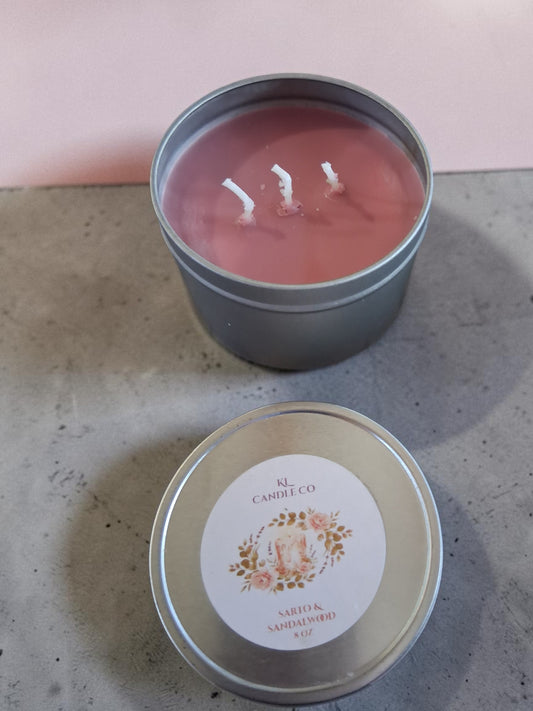 Palo Santo Sandalwood  Soy Candle