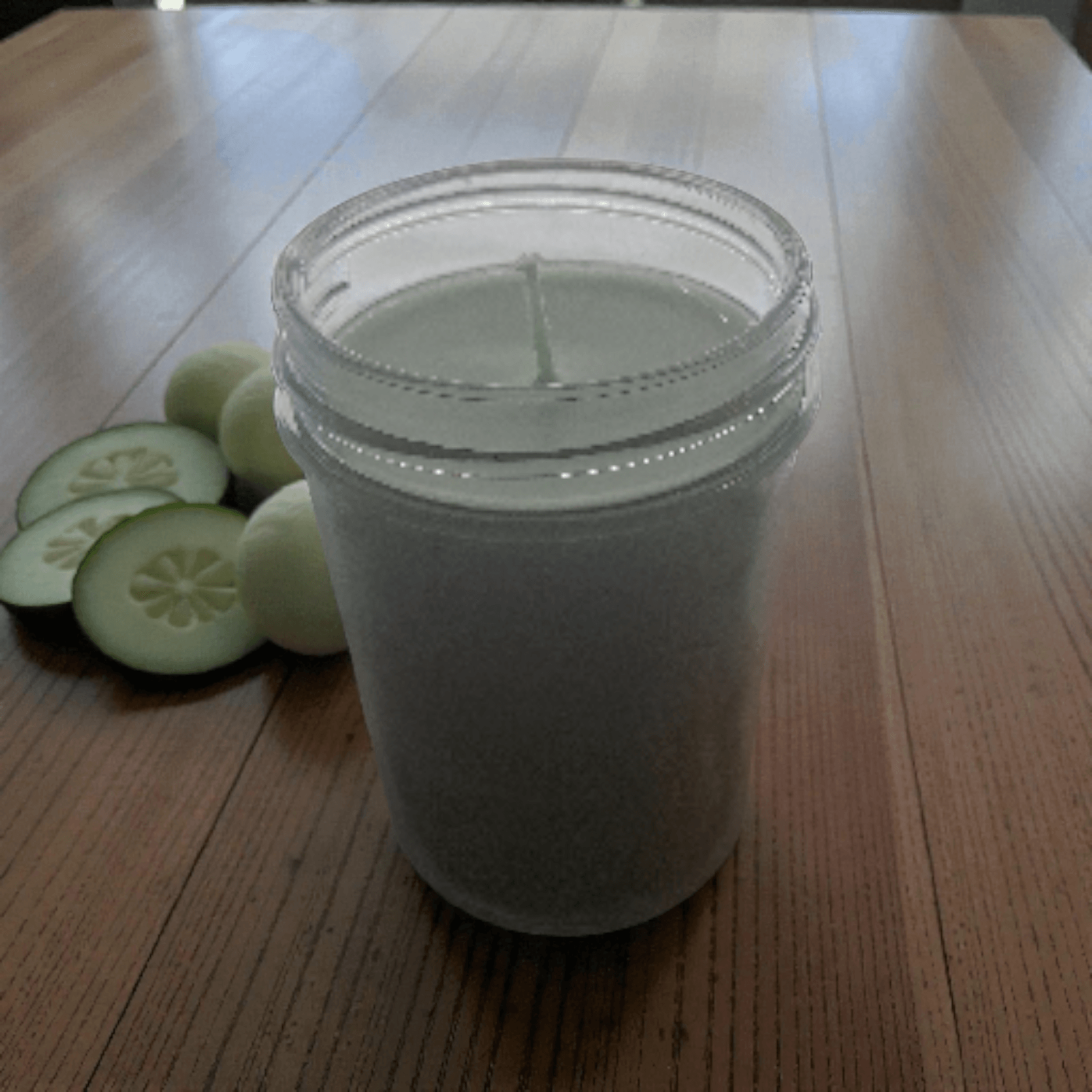 Kevinlawzp cucumber melon soy candle fresh scent