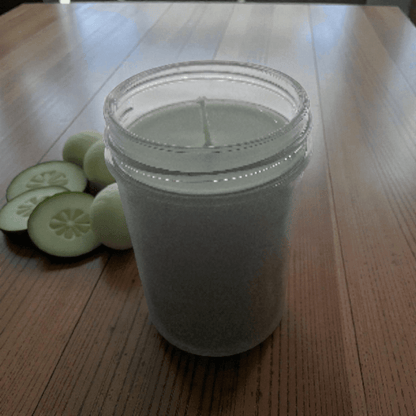 Kevinlawzp cucumber melon soy candle fresh scent