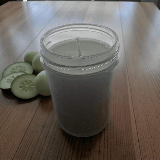 Kevinlawzp cucumber melon soy candle fresh scent