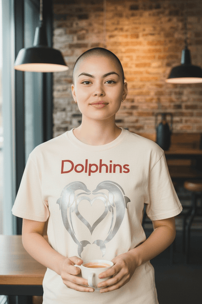 Kevinlawzp dolphins graphic t-shirt casual wear